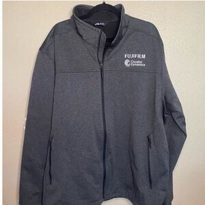 The North Face Zip Up Jacket gray size XXXL